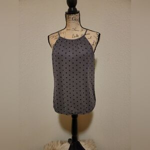 Express Black Polka Dot Camisole